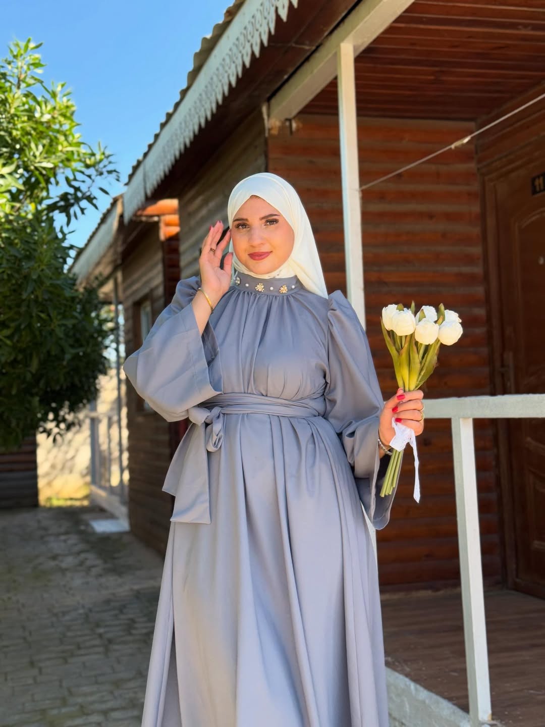 فستان لؤلؤة