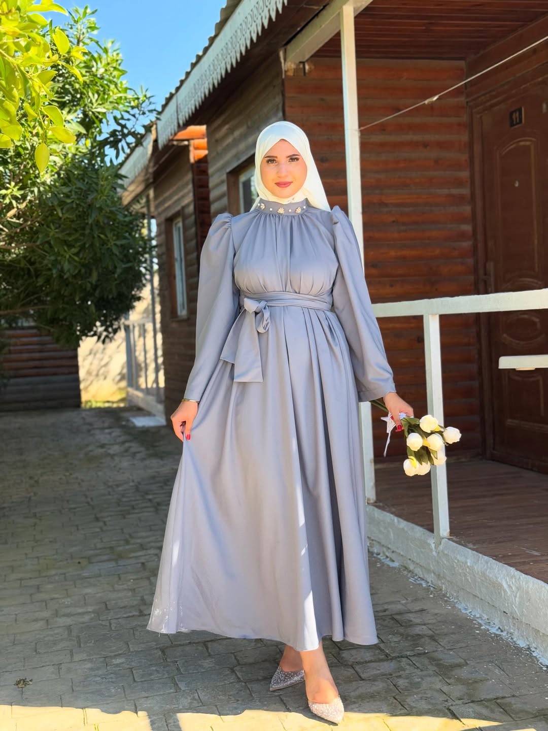 فستان لؤلؤة