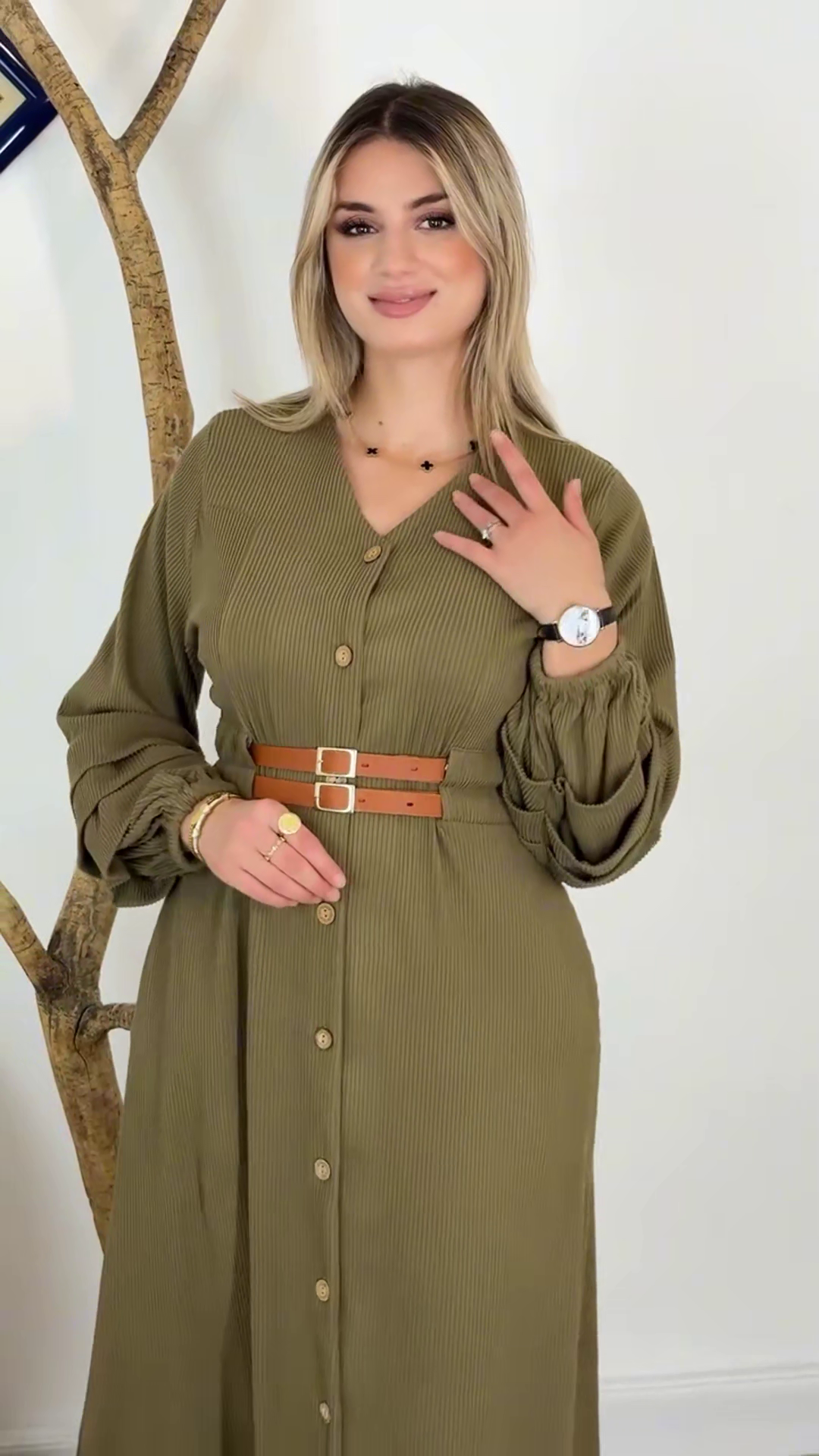 Robe Double Ceinture