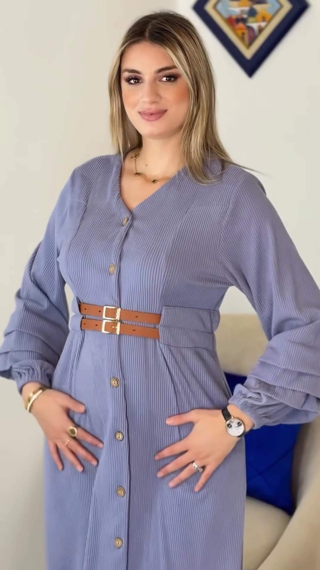 Robe Double Ceinture