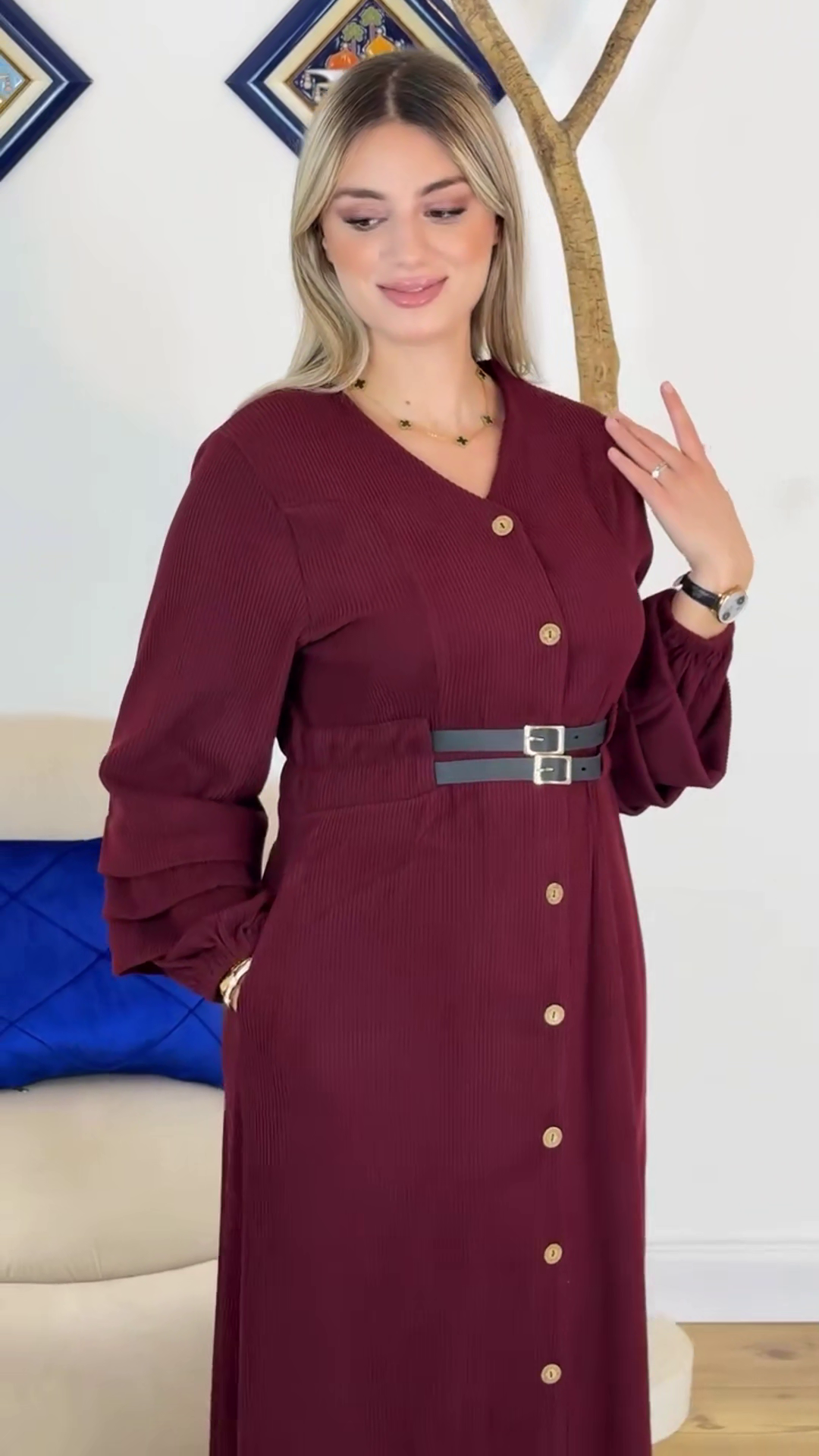 Robe Double Ceinture